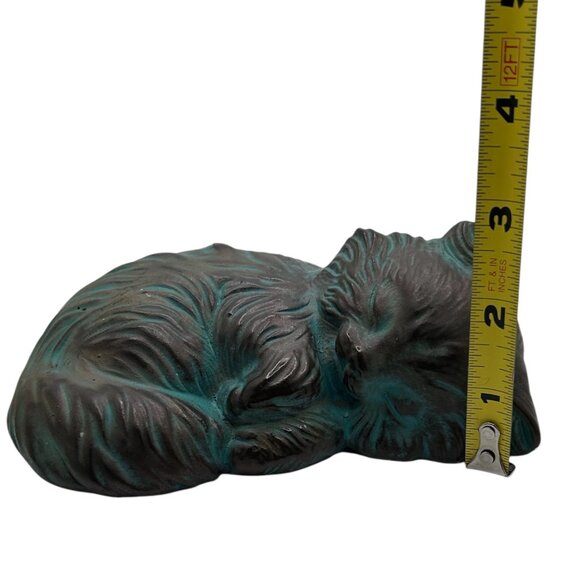 Ceramic Pottery Cat Figurine Vintage With Look Of Patina - Picture 6 of 10